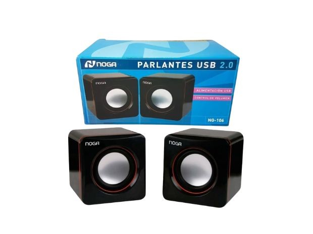 &u+ PARLANTE PC NOGA NG-106 (13 CM DE ALTO )